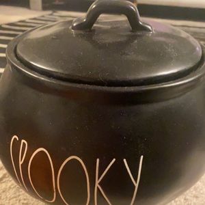 Rae dunn Halloween spooky cauldron